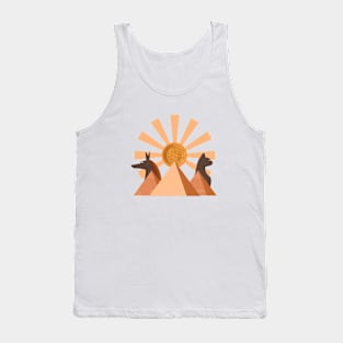 Ancient Egyptian Symbol Logo Tank Top